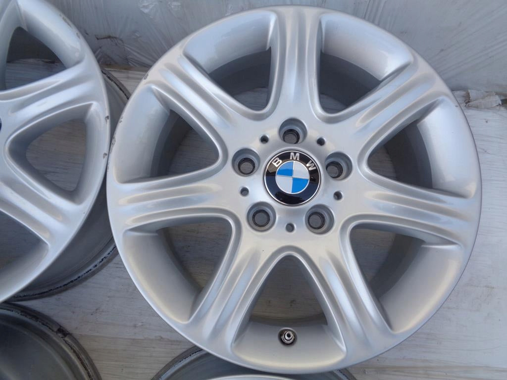 4x Alufelge 16 Zoll 7.0" 5x120 40ET Glanz Silber 6796201 BMW 1 F21 E81 E87 F20 FEL1067246461dh
