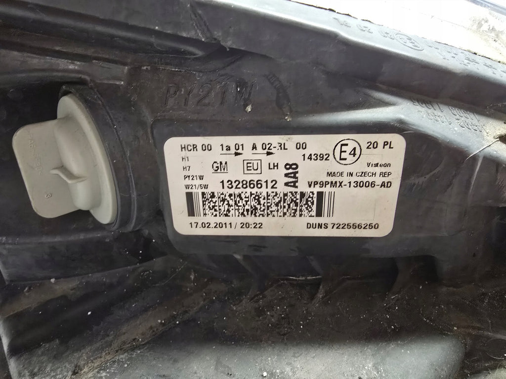 Frontscheinwerfer Opel Meriva B 13286612 Links Scheinwerfer Headlight