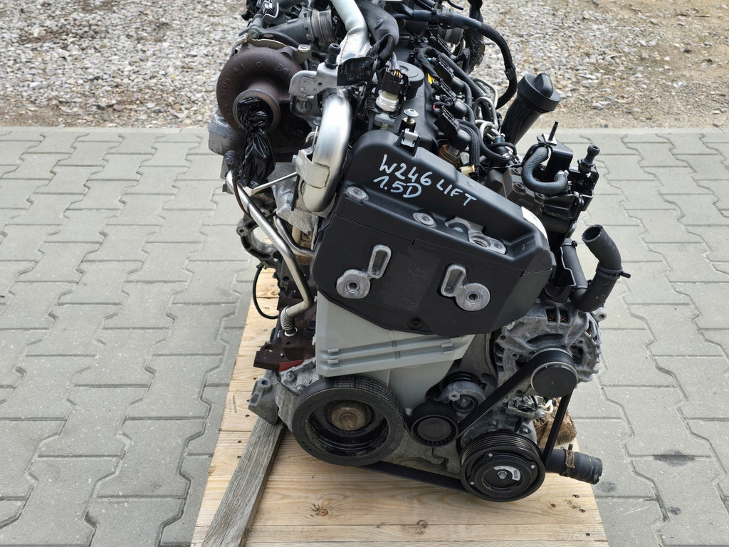 Motor Mercedes-Benz W176 W246 607951 1.5 CDI 154TKm Diesel Engine Komplett