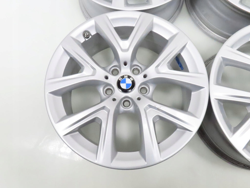 4x Alufelge 17 Zoll 6.5" 5x112 39ET Glanz Silber 6856076 BMW F39 X1 F48 FEL9802786946zn