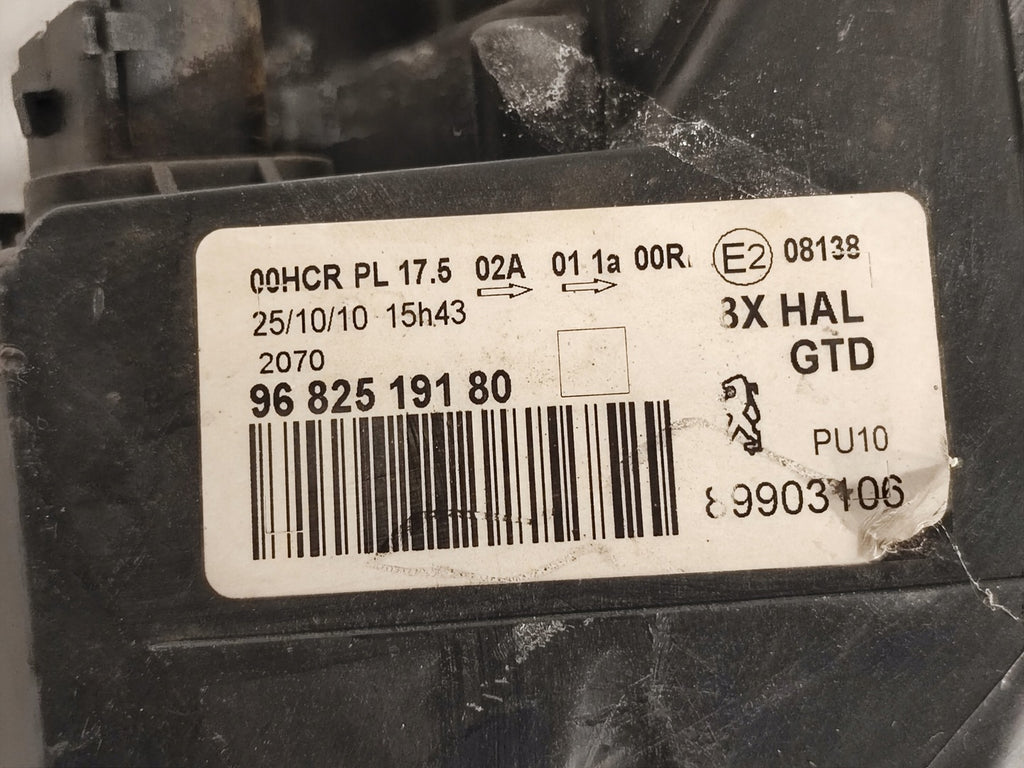 Frontscheinwerfer Peugeot 5008 9682519180 89903106 Links Scheinwerfer Headlight SCH9172778188lf