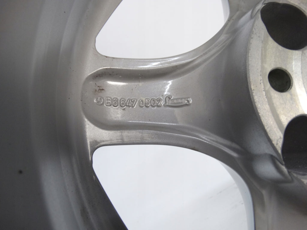1x Alufelge 15 Zoll 7.0" 5x112 37ET Glanz Silber B66470502 Mercedes-Benz W202 FEL9248723926hz