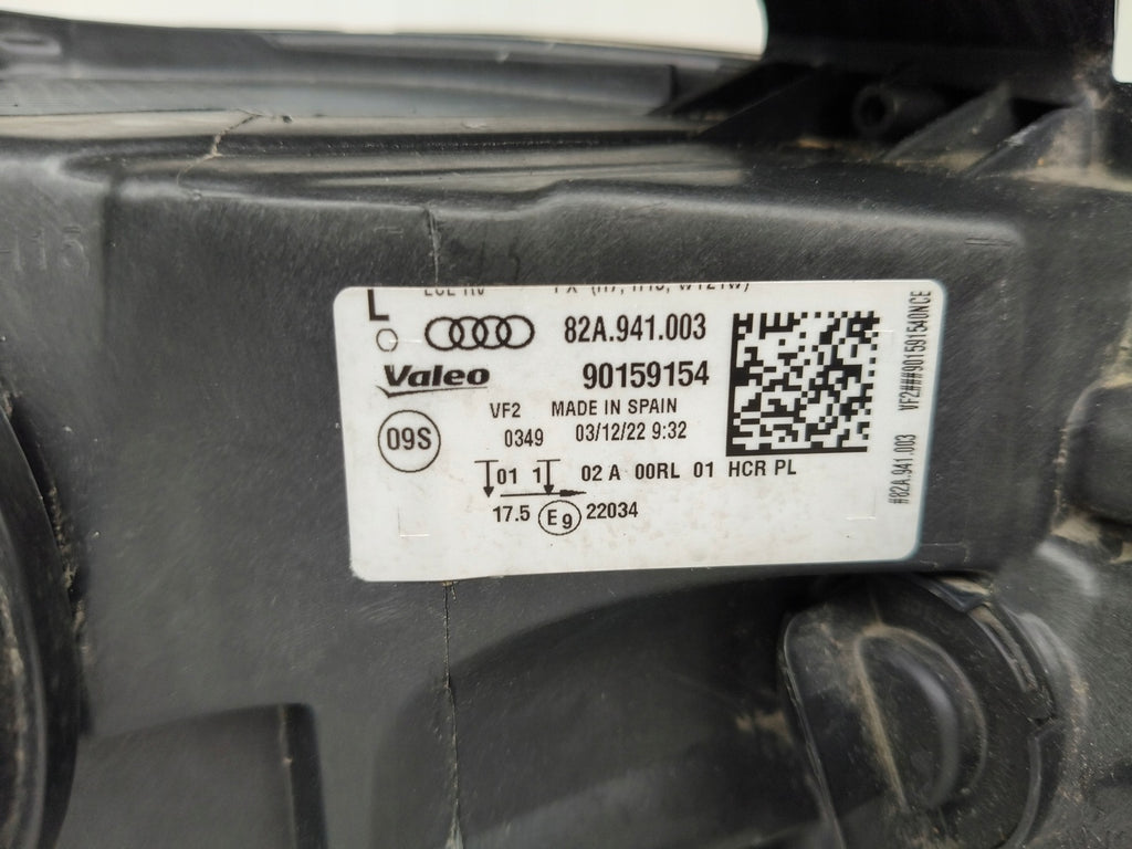 Frontscheinwerfer Audi A1 82A941003 Links Scheinwerfer Headlight SCH1318450700zj