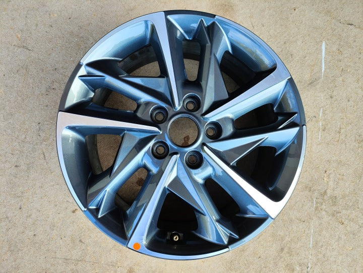 1x Alufelge 17 Zoll 7.0" 5x114.3 53ET Glanz Graphit 52910-G4700 Hyundai I30 Mg FEL2369787166ie