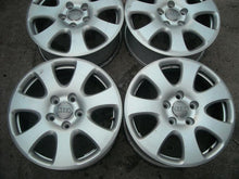 Load image into Gallery viewer, 4x Alufelge 18 Zoll 7.5&quot; 5x130 53ET Glanz Silber Audi Rim Wheel