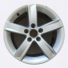 Load image into Gallery viewer, 1x Alufelge 16 Zoll 7.0&quot; 5x112 46ET Glanz Silber 8K0071496A Audi A4 B8 Rim Wheel