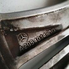 Load image into Gallery viewer, 4x Alufelge 17 Zoll 7.0" 5x112 48ET Glanz Silber A2054014300 Mercedes-Benz FEL1197825998ig