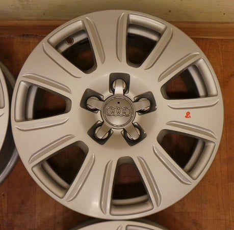 4x Alufelge 16 Zoll 6.5" 5x112 33ET Glanz Silber 8U0601025 Audi Q3 Rim Wheel FEL2846256950fa