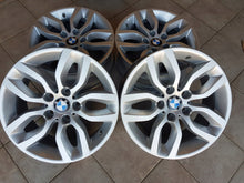 Load image into Gallery viewer, 4x Alufelge 17 Zoll 7.5" 5x120 32ET Glanz Silber 6787576 BMW X4 F26 X3 F25 FEL8765526781zb