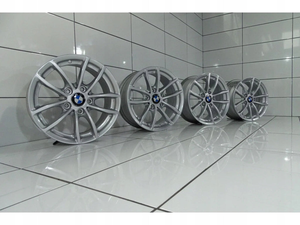4x Alufelge 16 Zoll 7.0" 5x120 40ET Glanz Silber 6796202 BMW Rim Wheel FEL2048812172vb