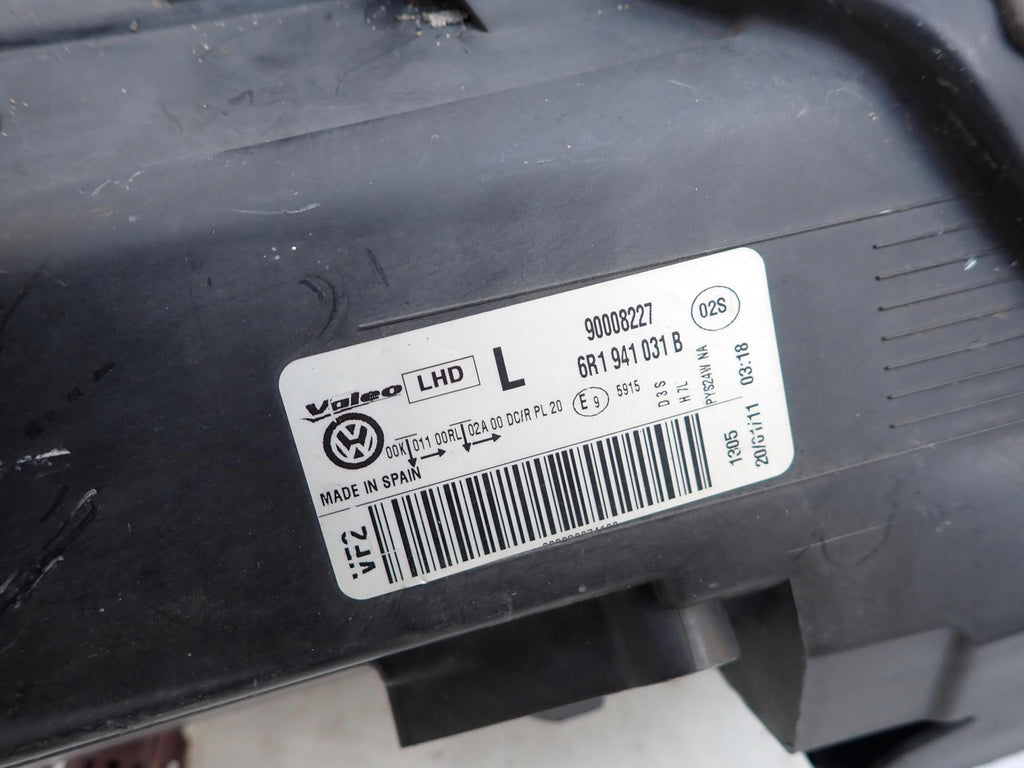 Frontscheinwerfer VW Polo 6R1941031B Xenon Ein Stück (Rechts oder Links)
