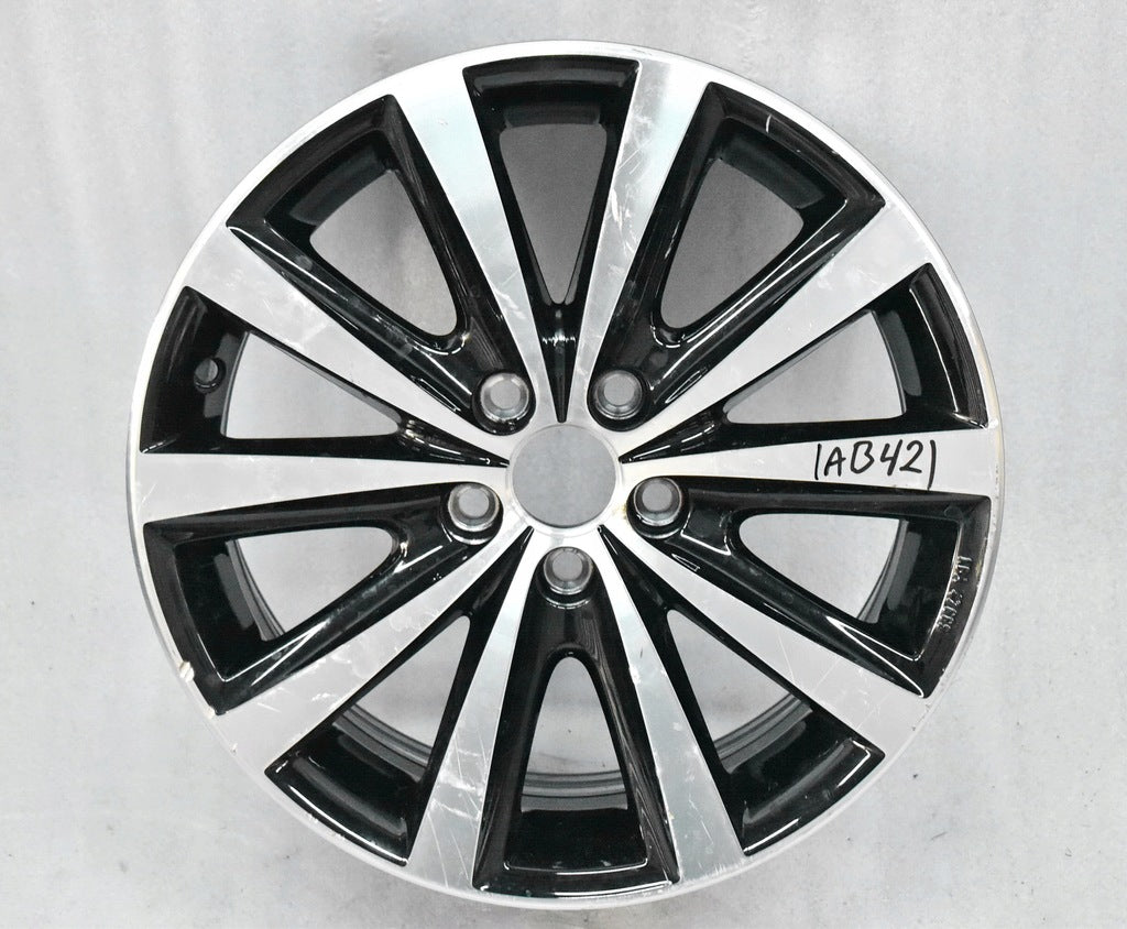 1x Alufelge 16 Zoll 7.0" 5x100 46ET 6R0601025N 6R0071496 VW Polo 6r1 6c1 FEL7112301925zk