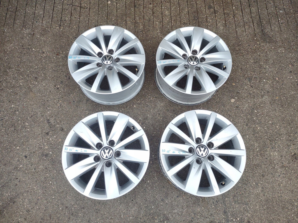 4x Alufelge 16 Zoll 7.0" 5x112 45ET 3AA601025AF VW Passat B7 Golf VI Touran FEL5815431965ch