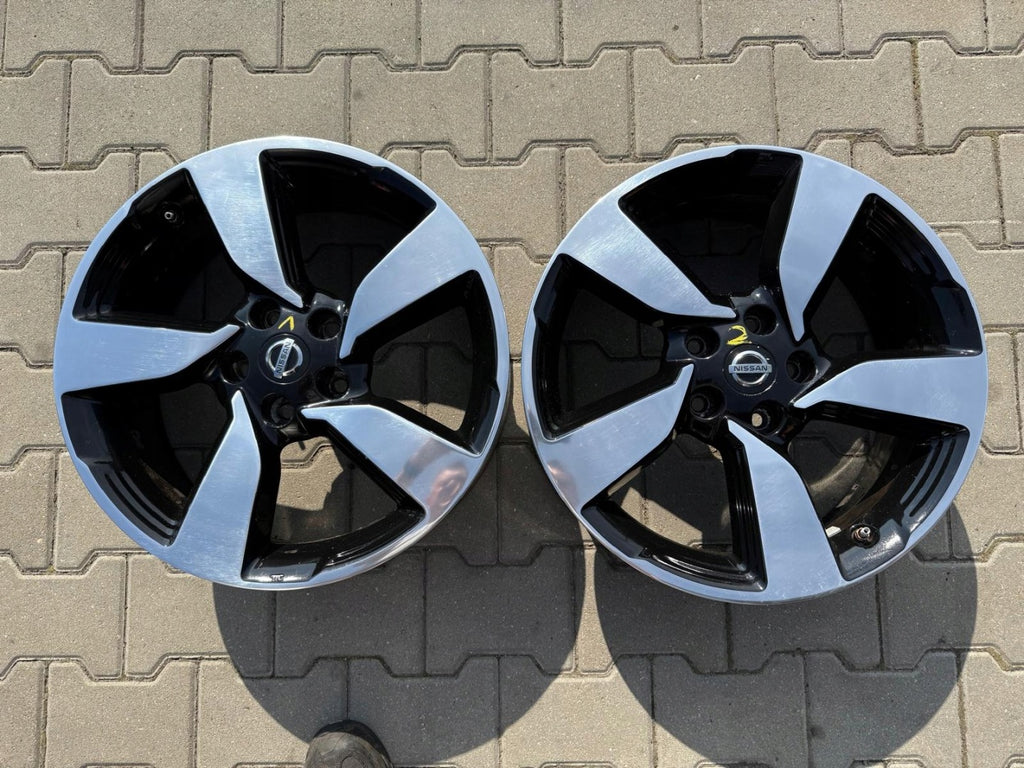 1x Alufelge 18 Zoll 7.0" 5x114.3 40ET Glanz Schwarz N64801 4EA8A Nissan Qashqai FEL1502038543ae