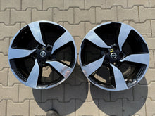 Load image into Gallery viewer, 1x Alufelge 18 Zoll 7.0" 5x114.3 40ET Glanz Schwarz N64801 4EA8A Nissan Qashqai FEL1502038543ae