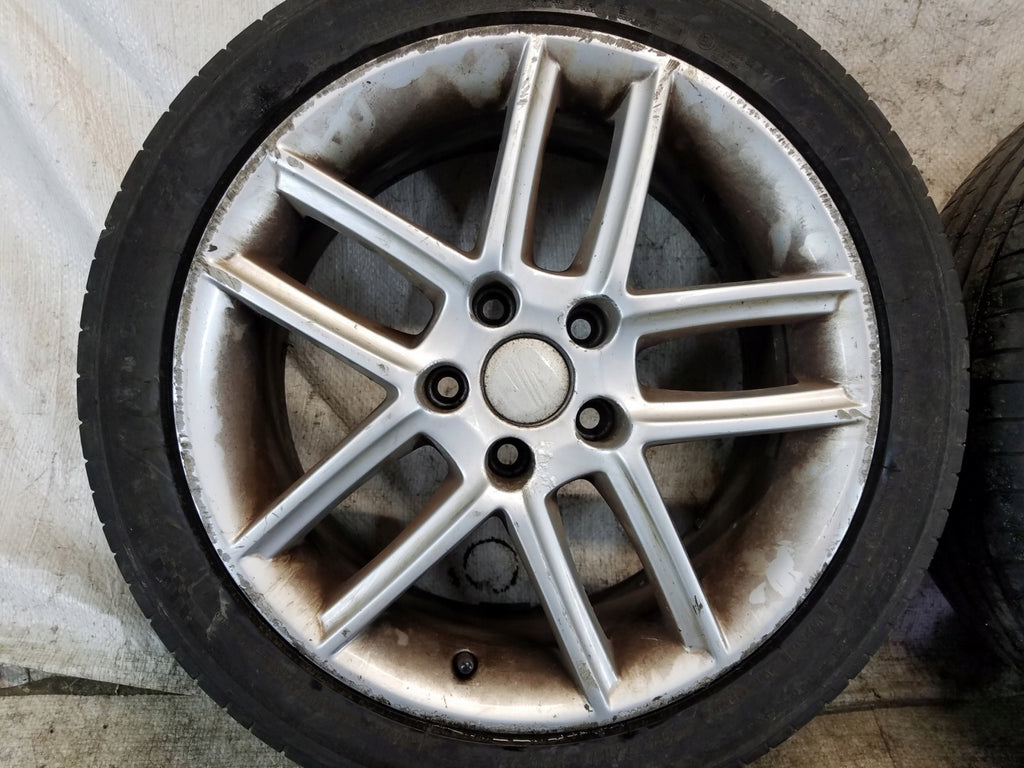 4x Alufelge 17 Zoll 7.5" 5x112 42ET Glanz Silber 3R0601025A Seat Exeo Rim Wheel FEL8182053907kl