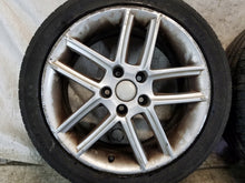 Laden Sie das Bild in den Galerie-Viewer, 4x Alufelge 17 Zoll 7.5" 5x112 42ET Glanz Silber 3R0601025A Seat Exeo Rim Wheel FEL8182053907kl