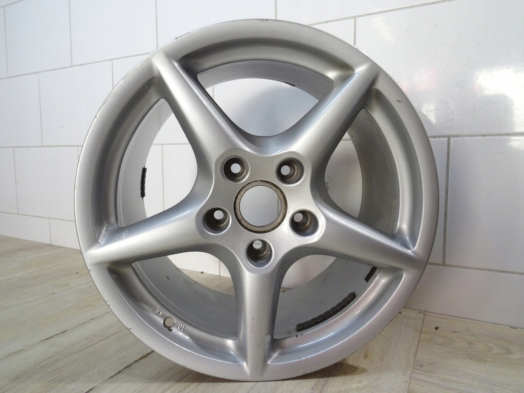 1x Alufelge 18 Zoll 8.0" 5x130 99736214001 Porsche Rim Wheel