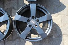 Load image into Gallery viewer, 4x Alufelge 16 Zoll 7.5" 5x112 50ET Matt Schwarz KBA49734 Audi I Rim Wheel FEL9767864672bt