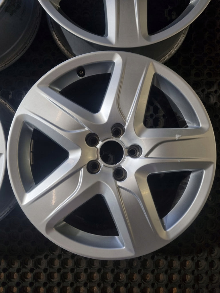1x Alufelge 18 Zoll 7.0" 5x112 38ET Glanz Silber 4G9601025C Audi A6 Rim Wheel FEL2986992344fh