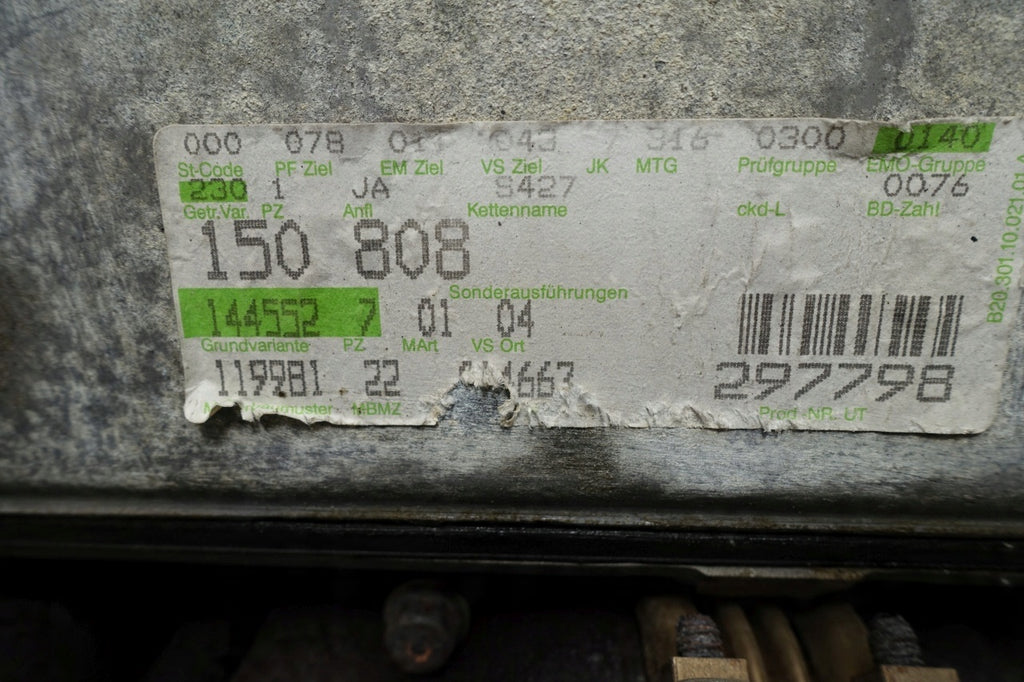 Motor Mercedes-Benz W140 W210 119981 4.2 279PS 205kW 128TKm 1997 Benzin Komplett