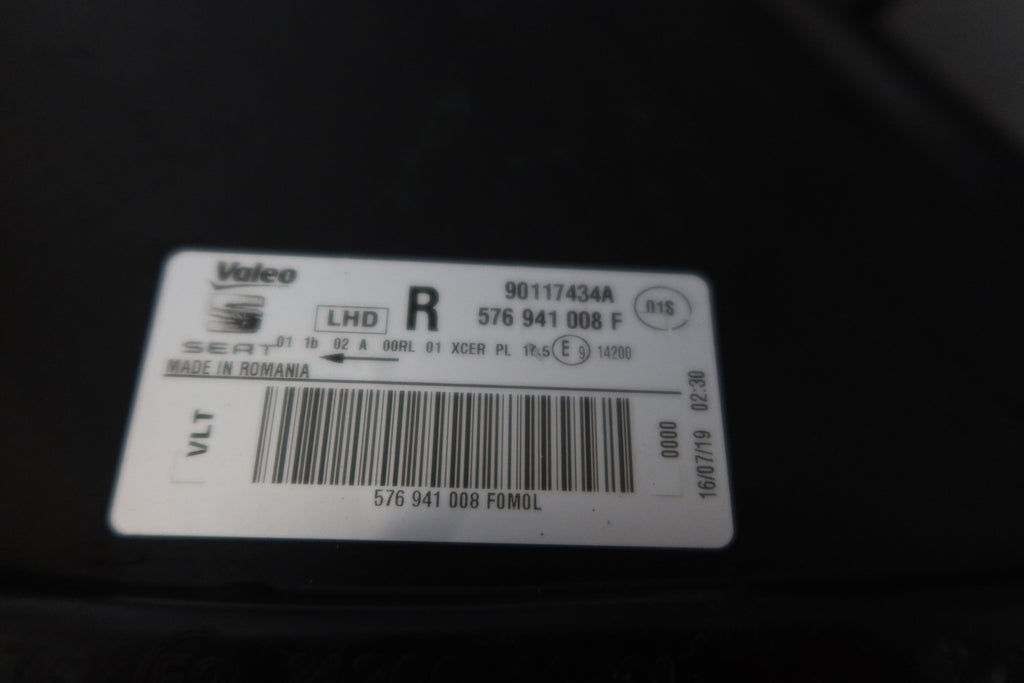 Frontscheinwerfer Seat Ateca 576941008F LED Rechts Scheinwerfer Headlight