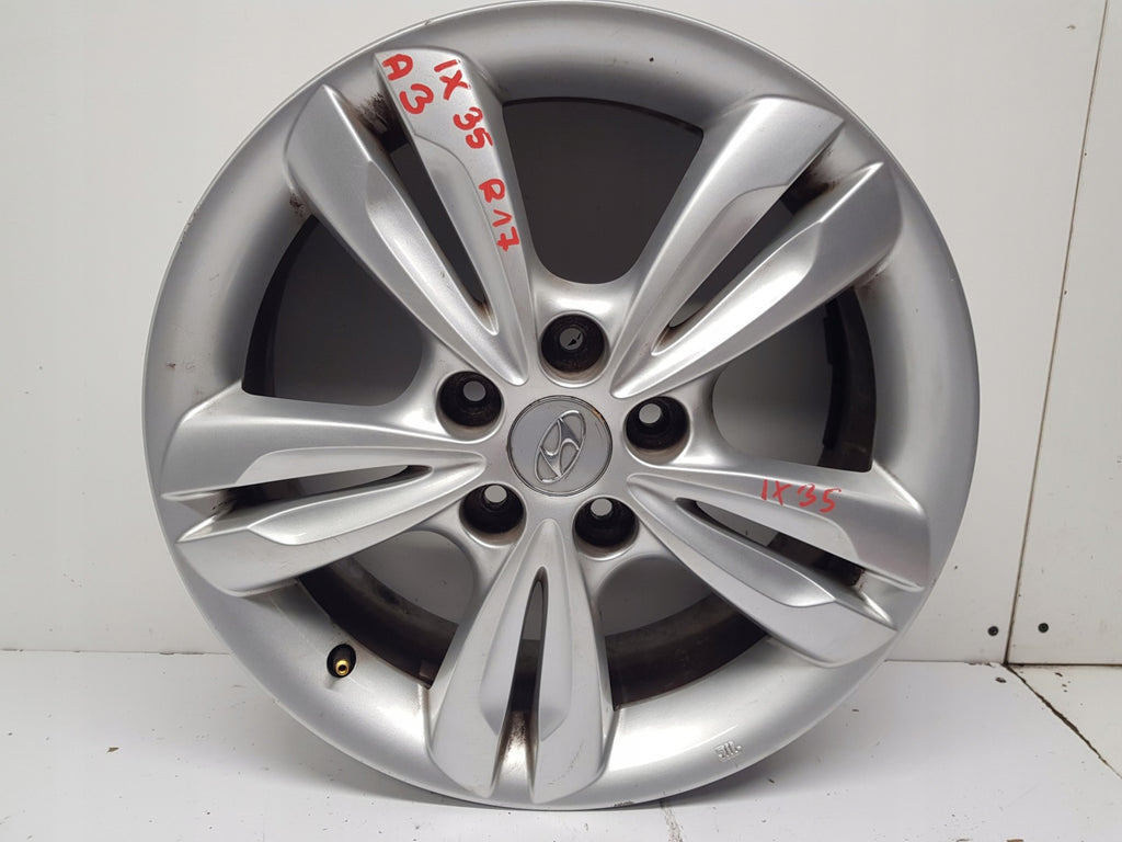 1x Alufelge 17 Zoll 6.5" 5x114.3 52910-2S200 Hyundai Ix35 Rim Wheel FEL2299801024ro