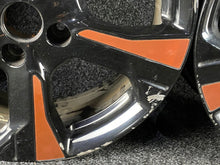 Load image into Gallery viewer, 1x Alufelge 17 Zoll 6.5&quot; 4x100 50ET Glanz Schwarz 40300-5FA5 Nissan Micra K14