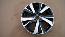 Laden Sie das Bild in den Galerie-Viewer, 1x Alufelge 17 Zoll 6.5&quot; 4x108 20ET Glanz Schwarz 9678398277 Peugeot Rim Wheel
