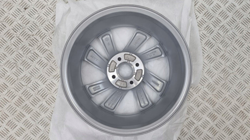 1x Alufelge 15 Zoll 5.5" 4x100 41ET Glanz Schwarz 1SL601025Q Seat Mii Rim Wheel FEL5861403941io