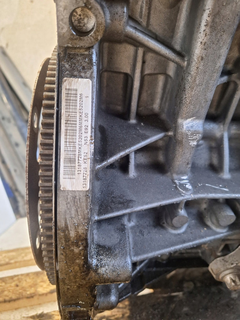 Motor BMW E60 E90 N53B30A 3.0 Benzin Engine Unkomplett