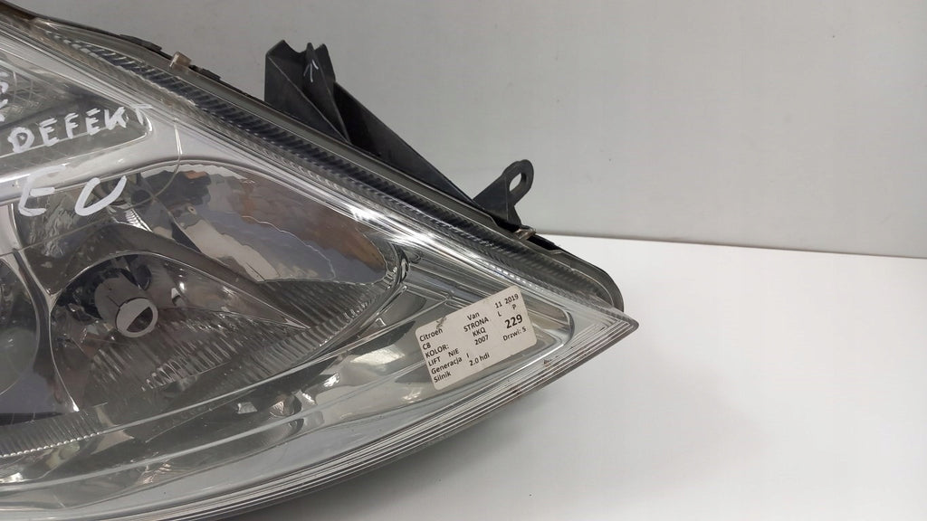 Frontscheinwerfer Citroën C8 Xenon Rechts Scheinwerfer Headlight