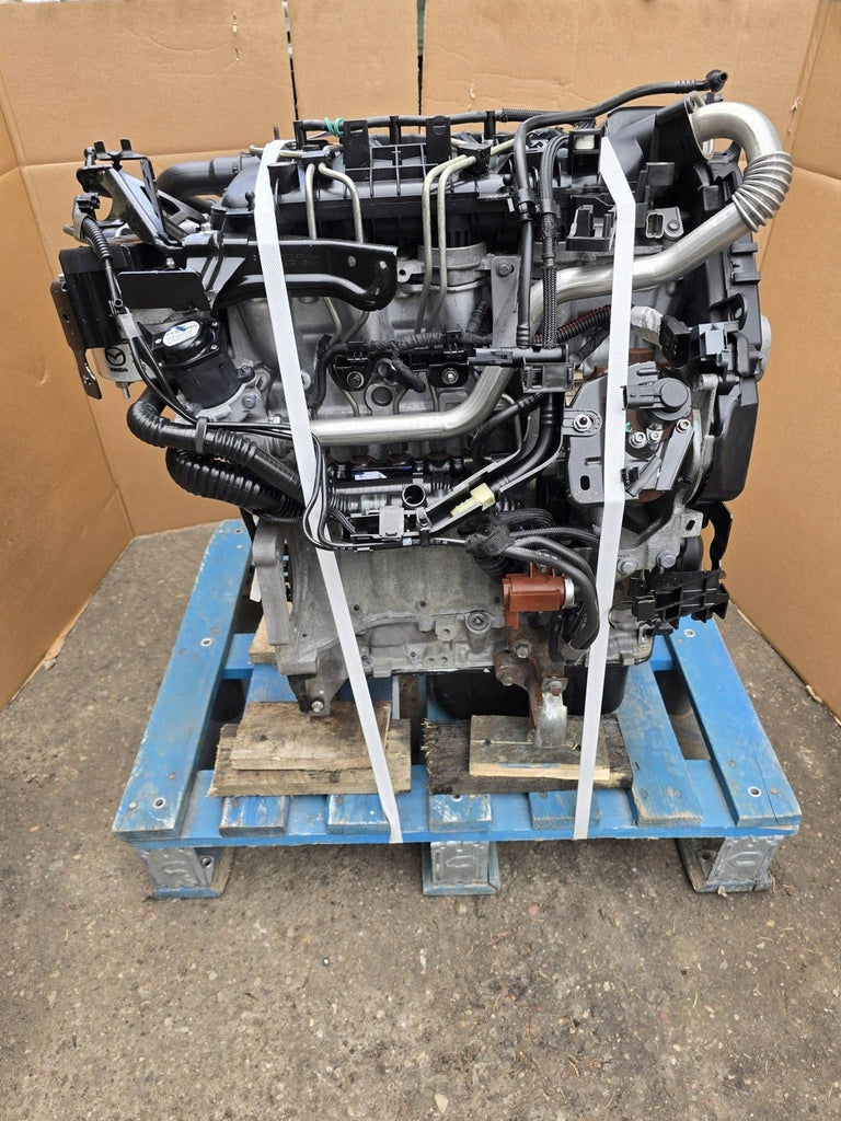 Motor Mazda I MZR-CD 1.6 127TKm 2009 Diesel Engine Komplett