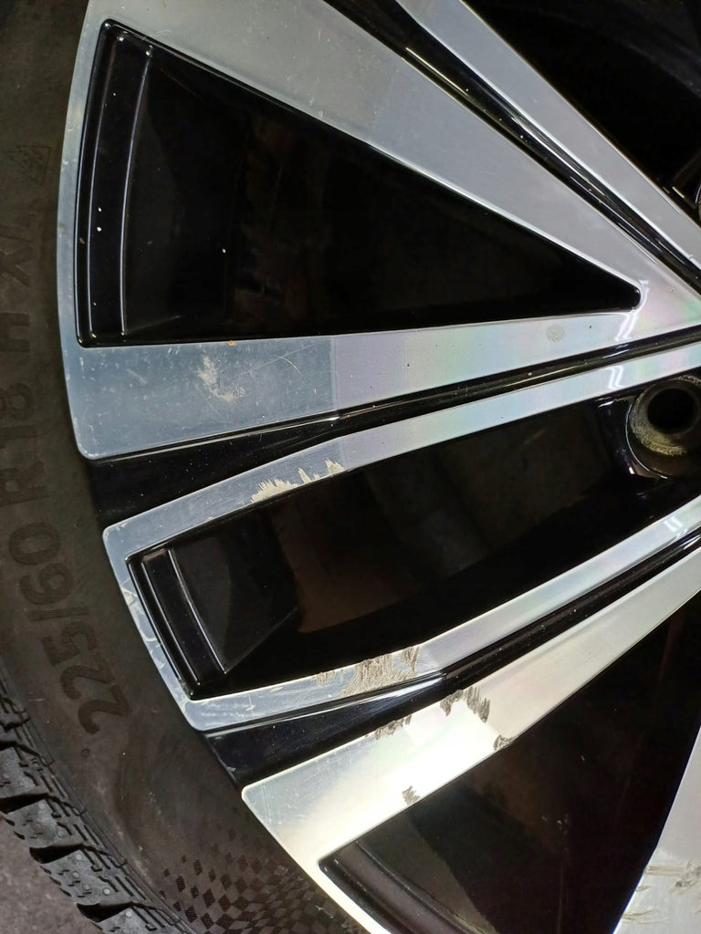 1x Alufelge 18 Zoll 8.0" 5x112 40ET Glanz Schwarz 3G8601025F VW Arteon Rim Wheel FEL6611039314tw