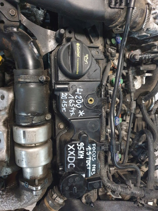 Motor Ford Focus XXDC 1.5 TDCI 95PS 70kW 165TKm 2015 Diesel Engine Unkomplett MOT6347312450if