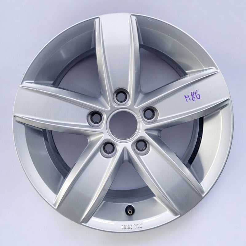 1x Alufelge 15 Zoll 6.0" 5x112 43ET 5G0071495A VW Golf Vii Rim Wheel