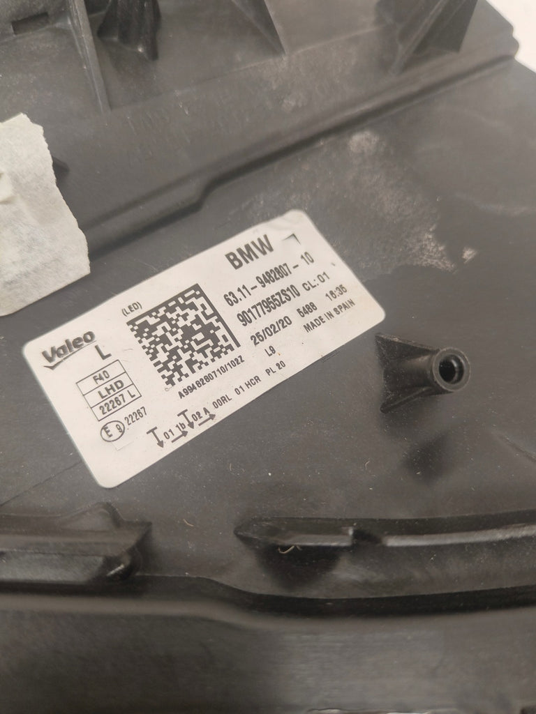 Frontscheinwerfer BMW 1 F40 9482807 Full LED Links Scheinwerfer Headlight