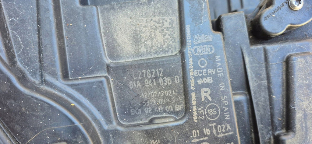 Frontscheinwerfer Audi Q2 81A941036D Rechts Scheinwerfer Headlight SCH9965755190ol