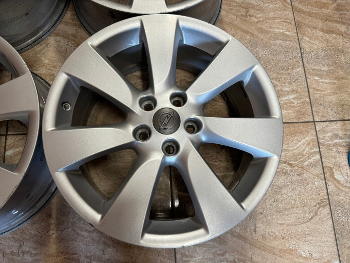 4x Alufelge 18 Zoll 7.5" 5x115 41ET Glanz Silber 13312747 Opel Antara Rim Wheel FEL2998387885fw