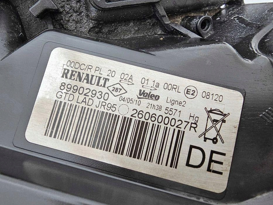 Frontscheinwerfer Renault Scenic 89902930 Xenon Links Scheinwerfer Headlight SCH7607071261vr