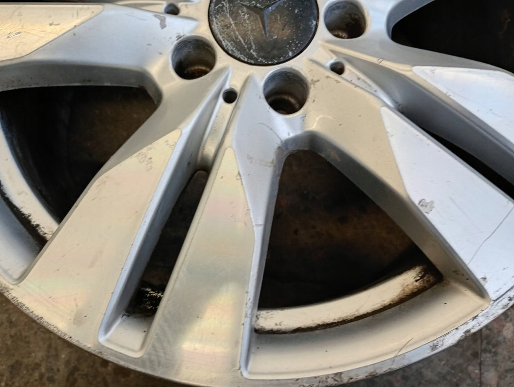 1x Alufelge 17 Zoll 8.5" 5x112 48ET Glanz Silber A2124010402 Mercedes-Benz W212 FEL2565365967eu