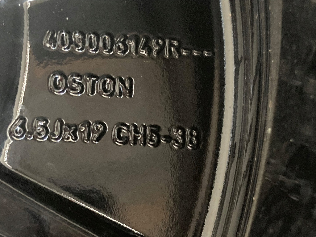 1x Alufelge 19 Zoll 6.5" 5x114.3 38ET 403006149 Renault Megane 1 Rim Wheel