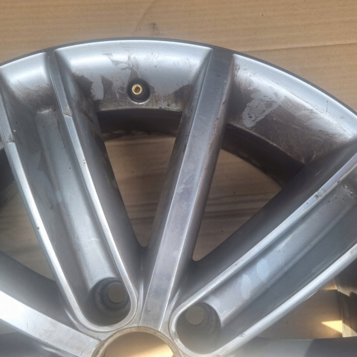 1x Alufelge 18 Zoll 7.0" 5x112 43ET Glanz Silber 5N0601025AF VW Tiguan Rim Wheel FEL4562081064ve