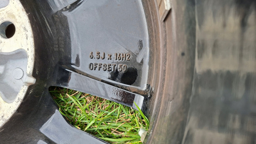 1x Alufelge 16 Zoll 6.5" 5x114.3 50ET Glanz Schwarz 52910-CR100 Kia Ceed FEL3446576845ms