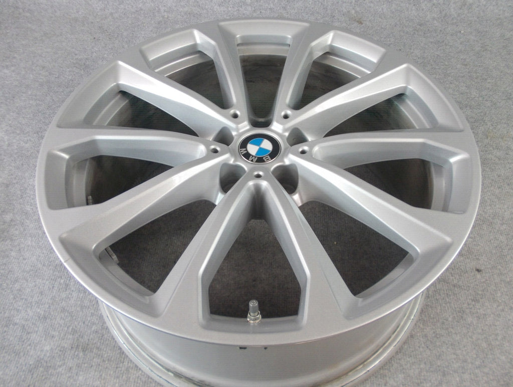 1x Alufelge 20 Zoll 8.5" 5x112 35ET Glanz Silber 6880688 BMW X7 G07 Rim Wheel FEL6984530246ip