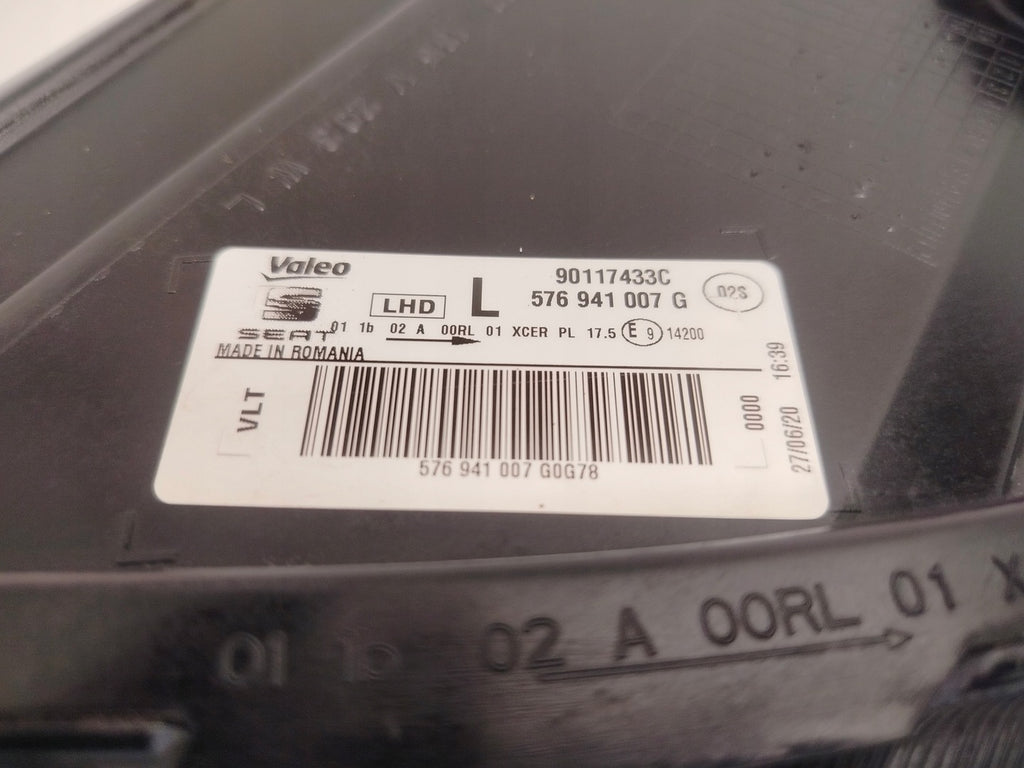 Frontscheinwerfer Seat Ateca 576941007G Full LED Ein Stück (Rechts oder Links)