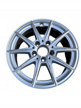 Load image into Gallery viewer, 1x Alufelge 16 Zoll 6.5" 5x112 44ET Glanz Silber A1774011100 Mercedes-Benz FEL3925162013go