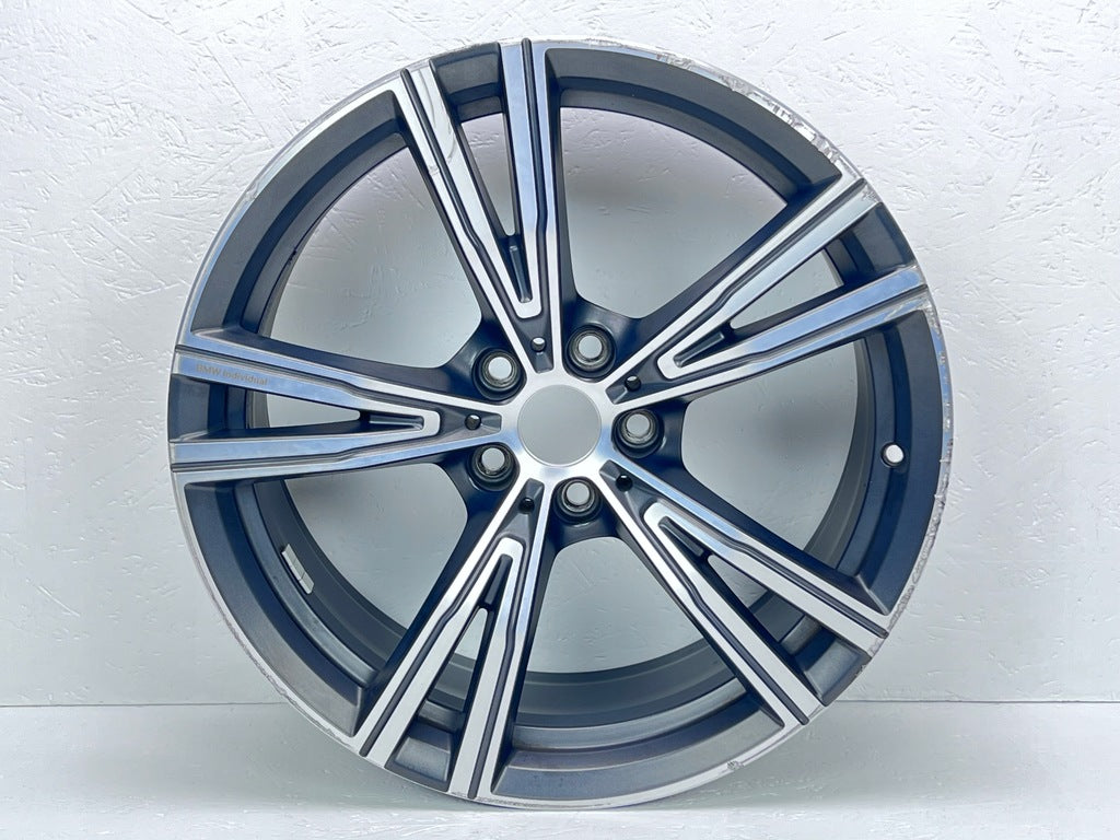 1x Alufelge 19 Zoll 8.0" 5x112 27ET 8089896 BMW G21 G20 Rim Wheel FEL5609559931iu