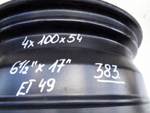 Load image into Gallery viewer, 1x Alufelge 17 Zoll 6.5&quot; 4x100 49ET KBA53499 Hyundai Rim Wheel