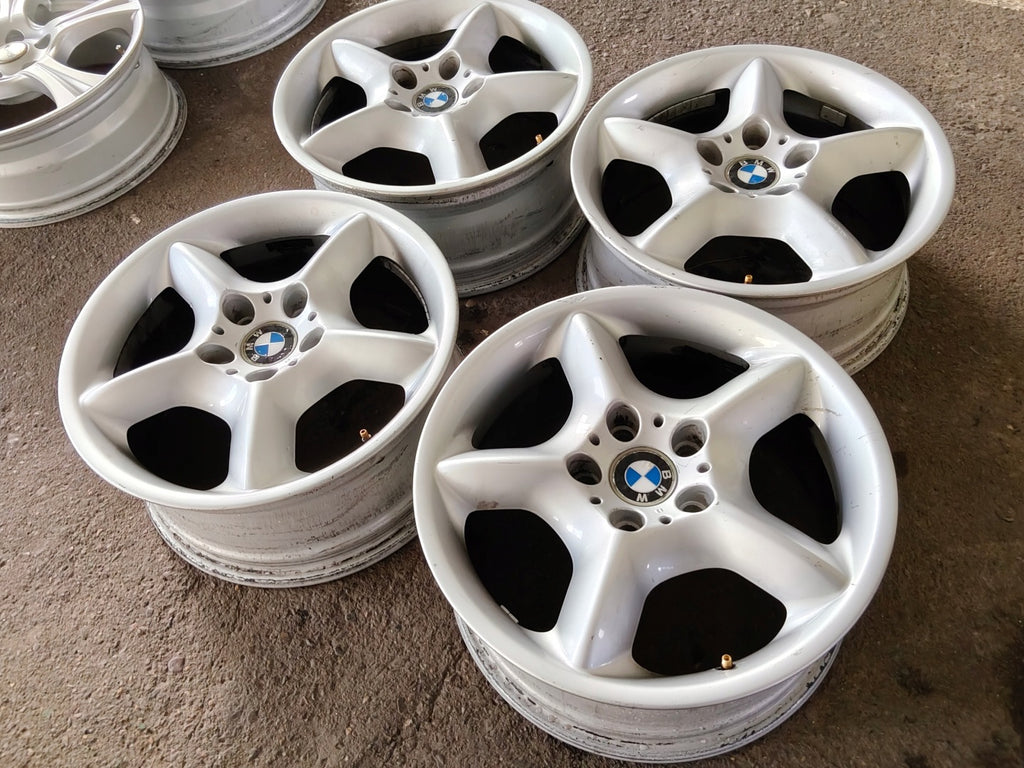 4x Alufelge 17 Zoll 7.5" 5x120 40ET Glanz Silber 1096159-13 BMW Rim Wheel FEL5679292514rv